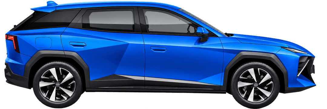 OMODA O4 EV stellar blue